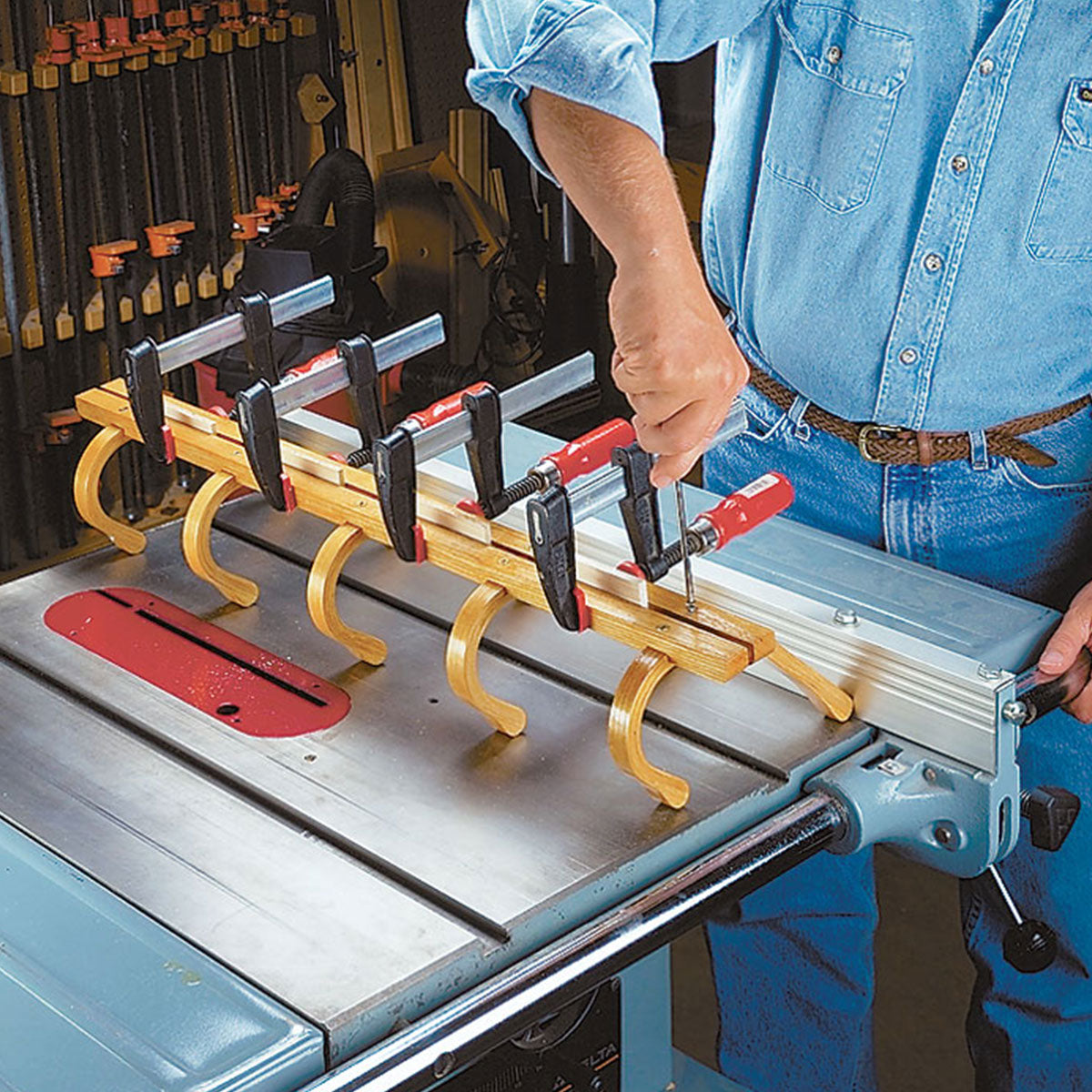 Woodsmith Laminated Coat Rack Plan