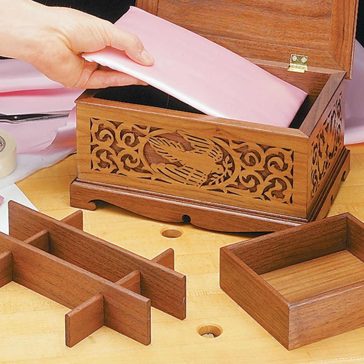 Woodsmith Scroll-Sawn Jewelry Box Plan