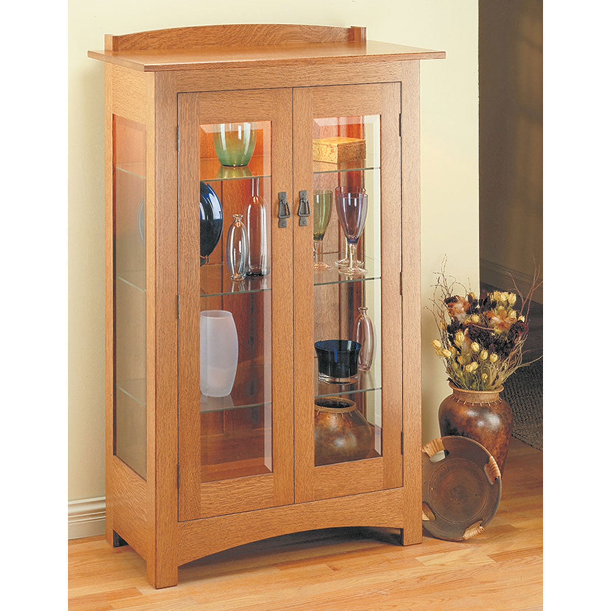 Woodsmith Craftsman Curio Cabinet Plan