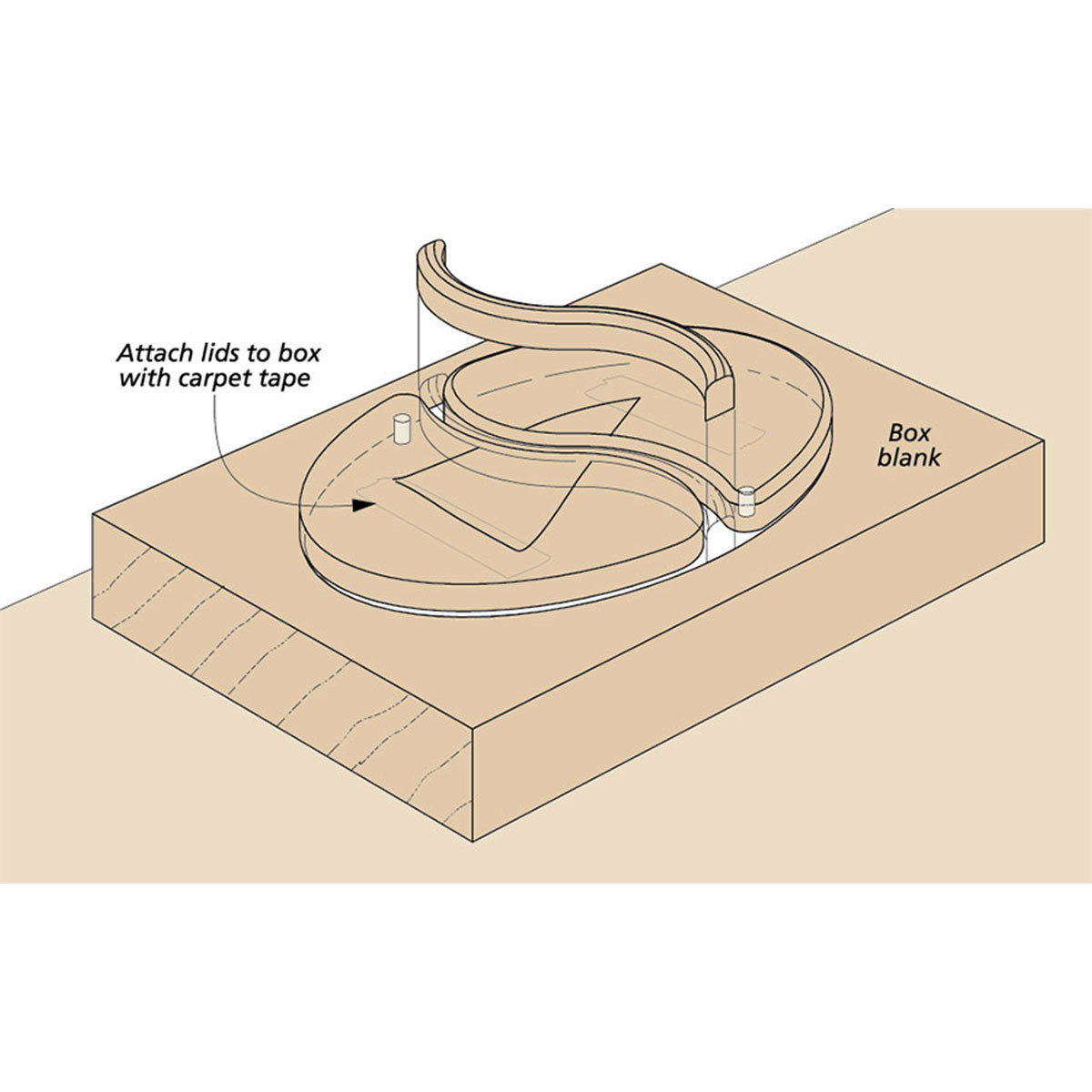 Woodsmith Oval Jewelry Box Plan
