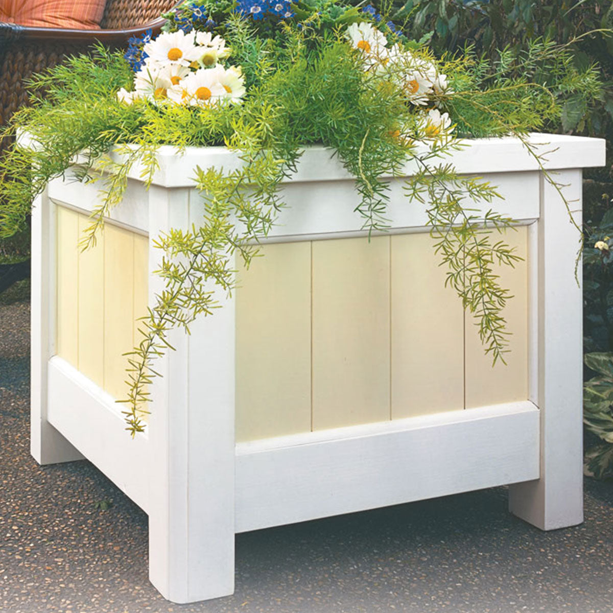 Woodsmith Patio Planter Box Standard Plan & Premium Shop Drawings
