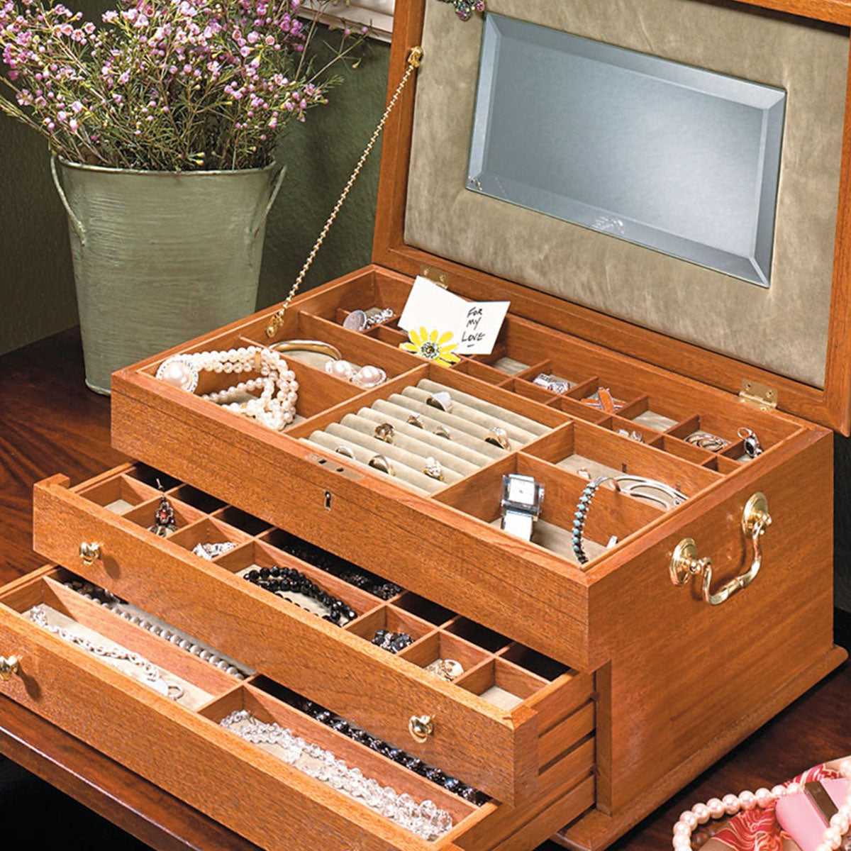 Woodsmith Jewelry Chest Plan