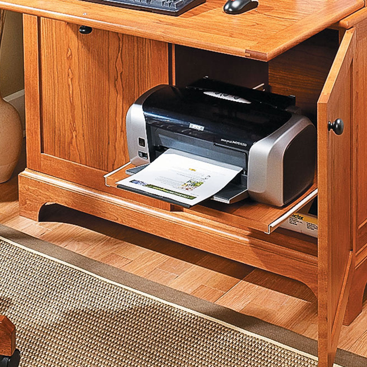 Woodsmith Drop-Front Desk Standard Plan & Premium Shop Drawings