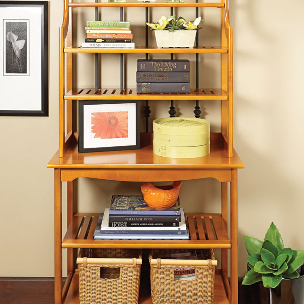 Woodsmith Traditional Baker's Rack Plan