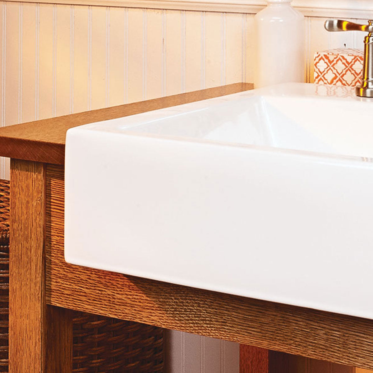 Woodsmith Craftsman-Style Sink Stand Plan