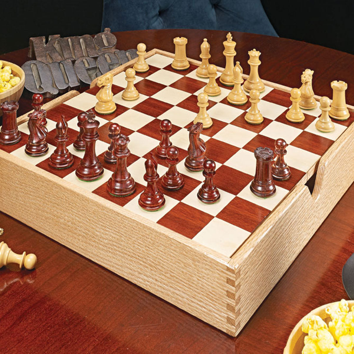 Woodsmith Classic Chessboard Plan