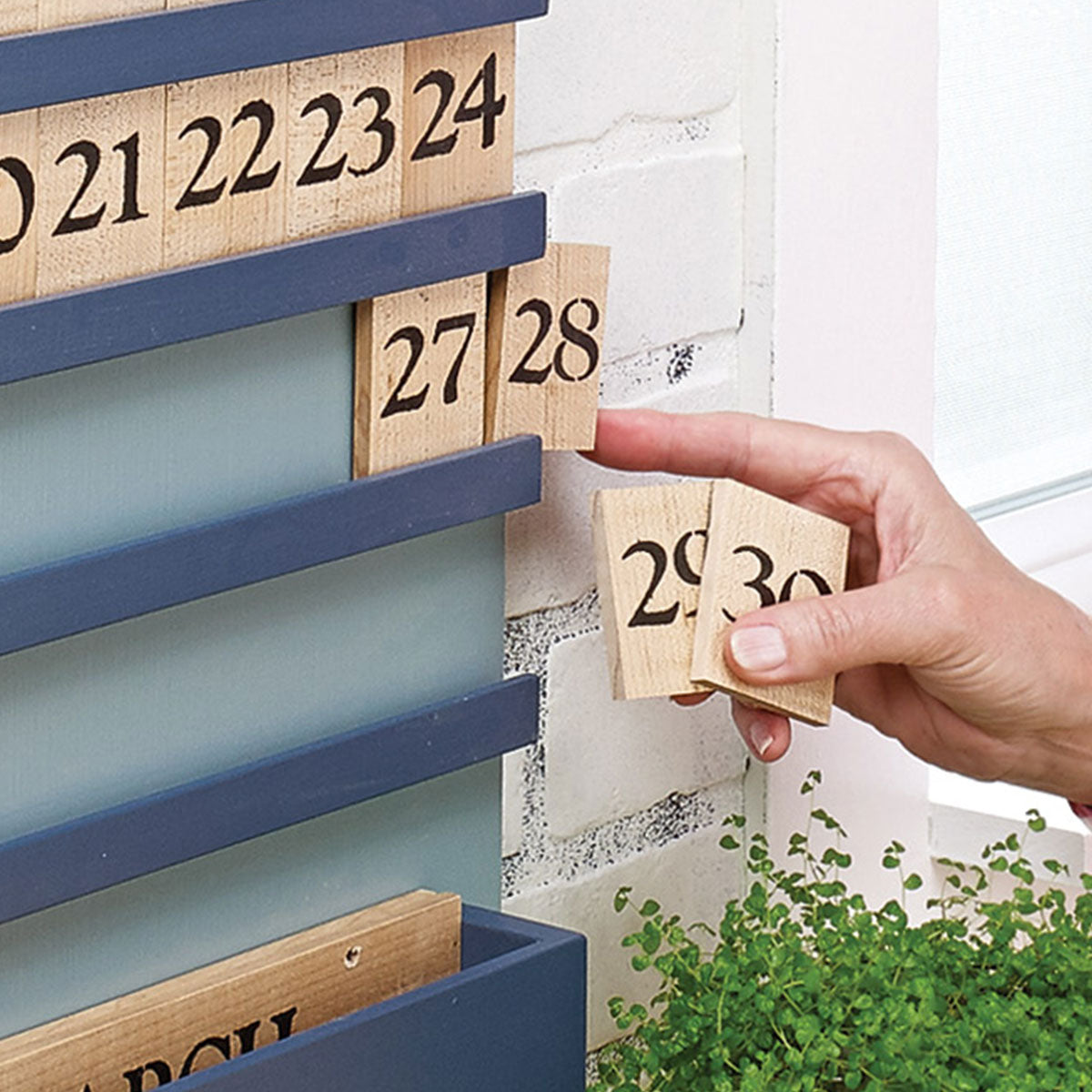 Woodsmith Perpetual Wall Calendar Plan