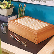 Woodsmith Scalloped-Lid Box Standard Plan & Premium Shop Drawings