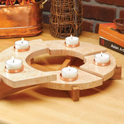Woodsmith Tealight Candle Centerpiece Plan