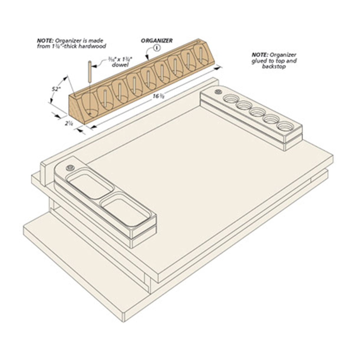 Woodsmith Hobby Station Plan