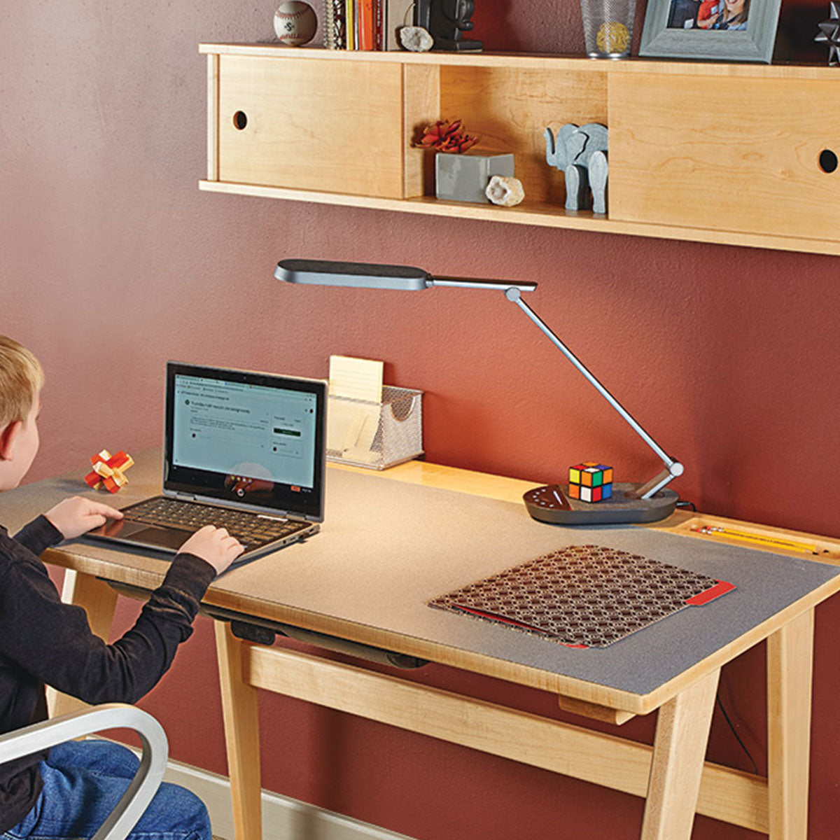 Woodsmith Small-Scale Home Office Plan